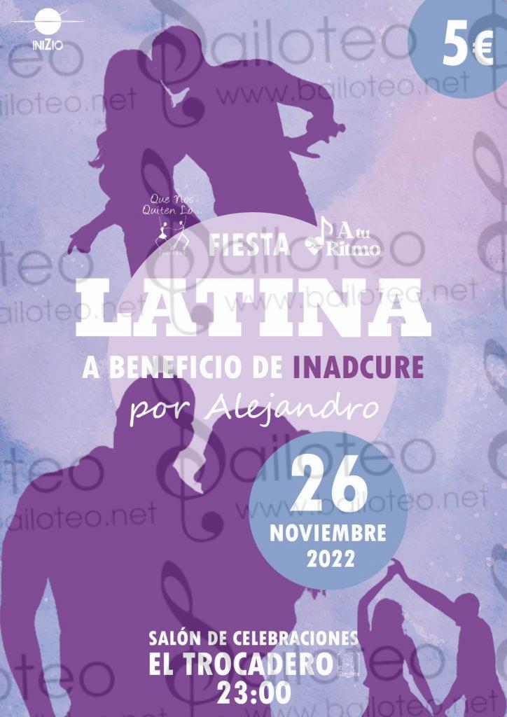 Bailoteo Fiesta Latina en Huelva el 26 de Noviembre 2022