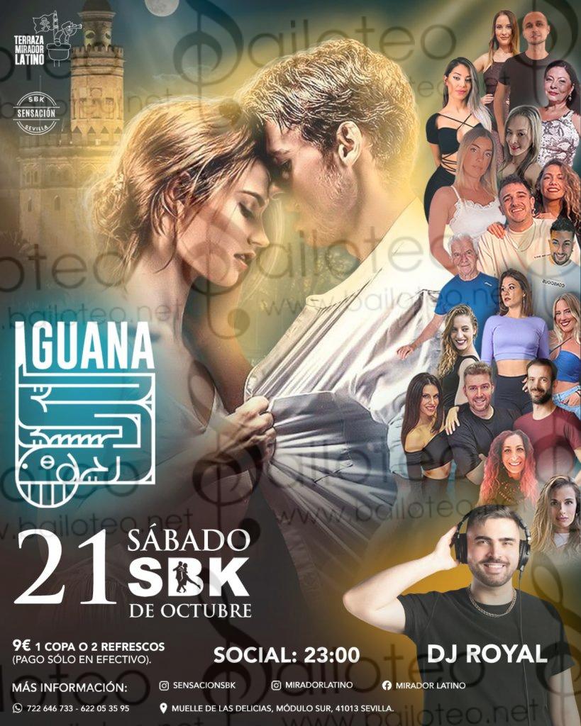 Bailoteo Sensación SBK Sábado 21 Octubre en terraza Iguana con DJ Royal