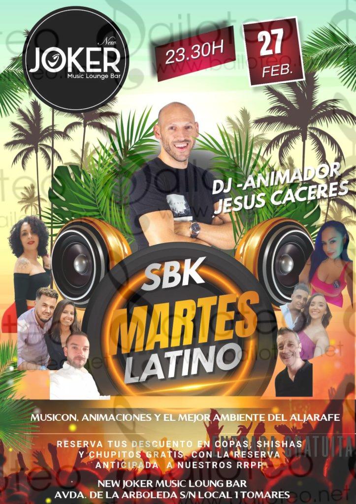 Bailoteo Fiesta SBK Martes 27 Octubre en el Joker con DJ Jesús Cáceres