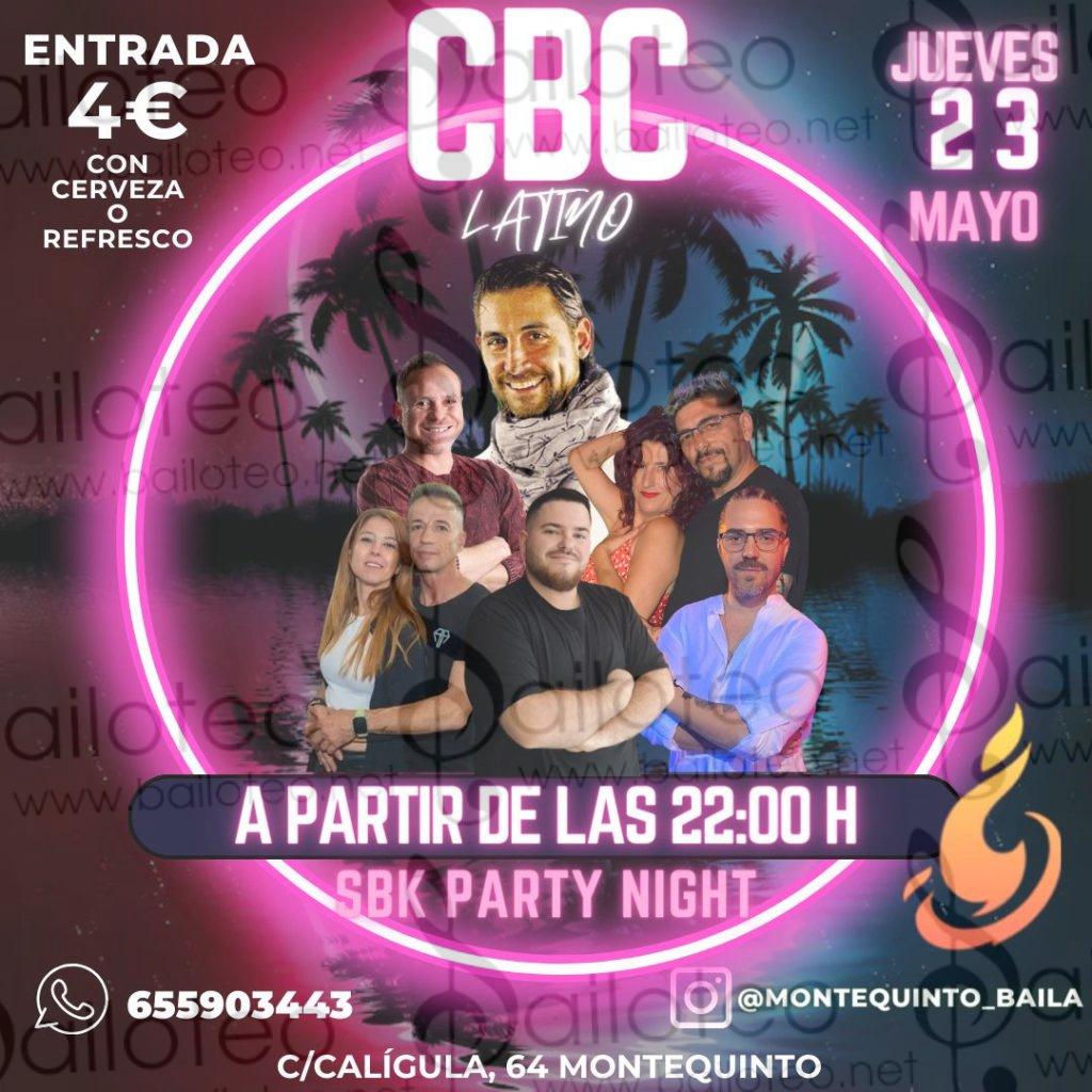 Bailoteo SBK Party Night en CBC Latino el Jueves 23 de Mayo 2024