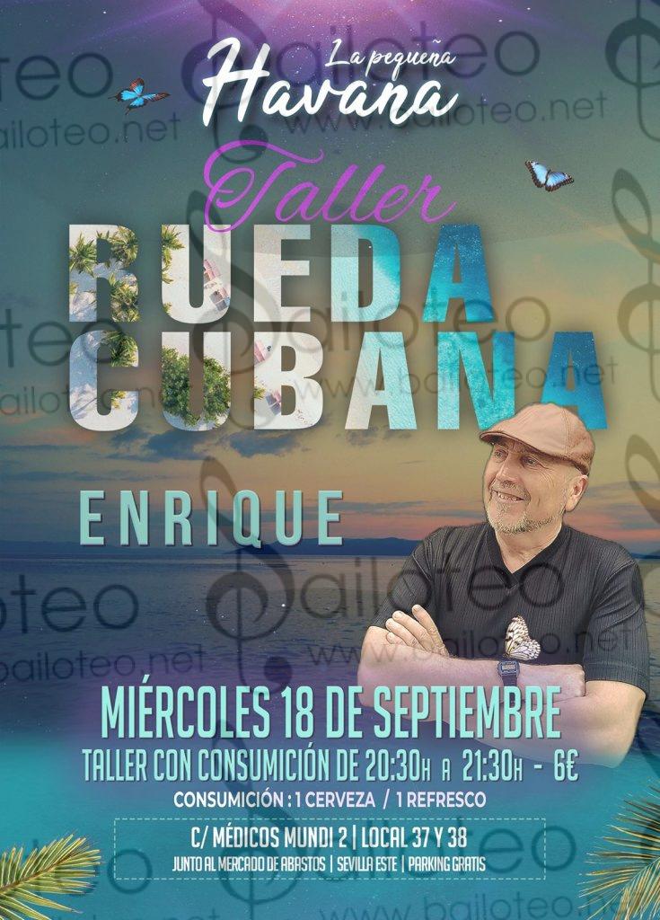 Bailoteo Social y Taller de Rueda Cubana el Miercoles 18 de Septiembre 2024