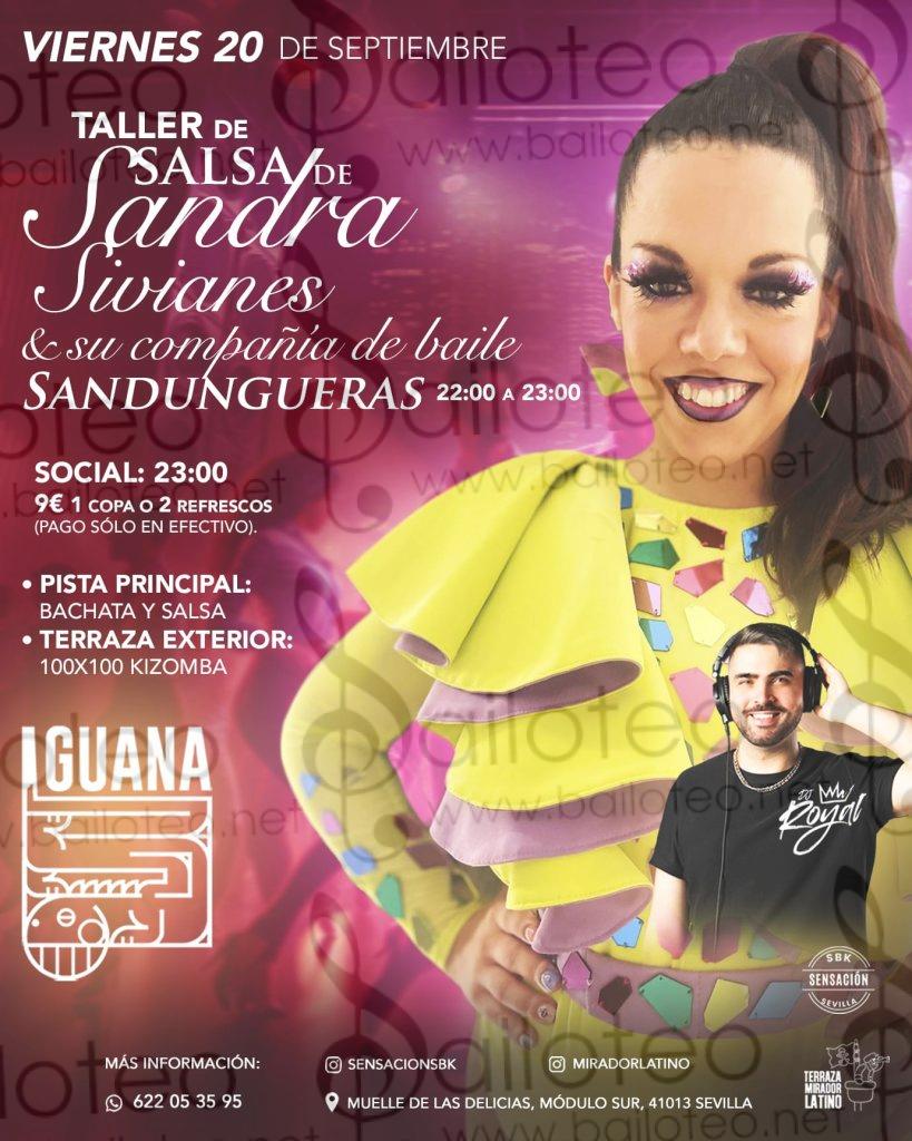 Bailoteo Fiesta SBK con Taller de Salsa en Terraza Iguana el Viernes 20 de Septiembre 2024