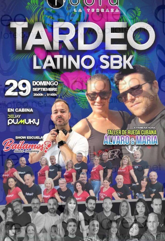 Bailoteo Tardeo Latino SBK en Noura Terraza el Domingo 29 de Septiembre 2024