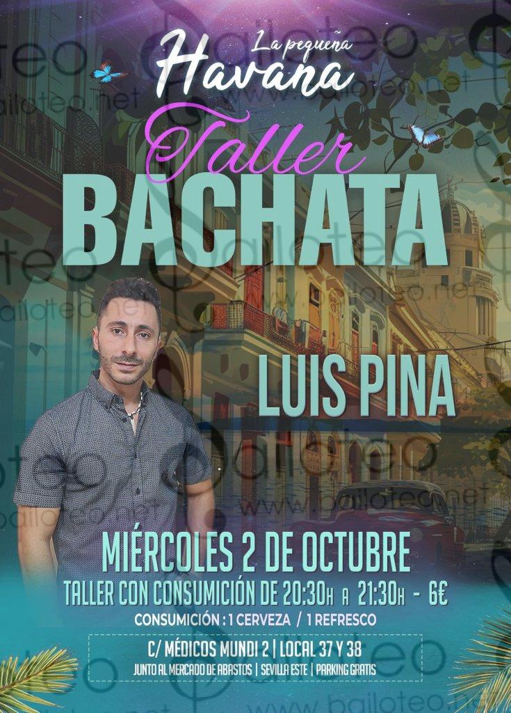 Bailoteo Social SBK y Taller bachata en La Pequeña Havana el Miercoles 2 de Octubre 2024