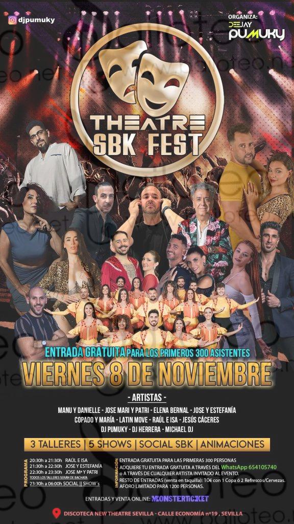 Bailoteo Theatre SBK Fest el Viernes 8 de Noviembre 2024