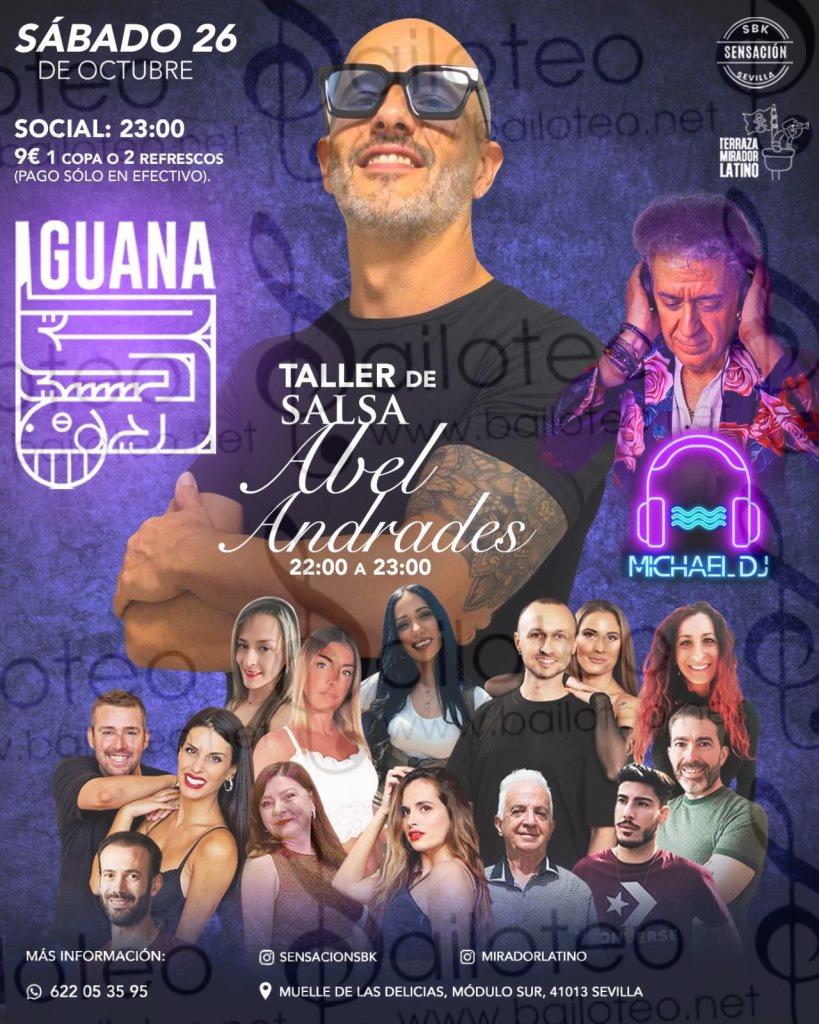 Bailoteo Social SBK y Taller de Salsa en Terraza Iguana el Sábado 26 de Octubre 2024