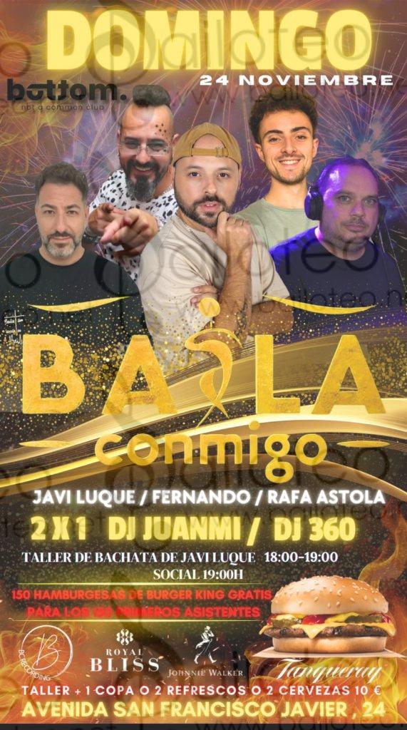 Bailoteo Baila Conmigo en Bottom el Domingo 24 de Noviembre 2024